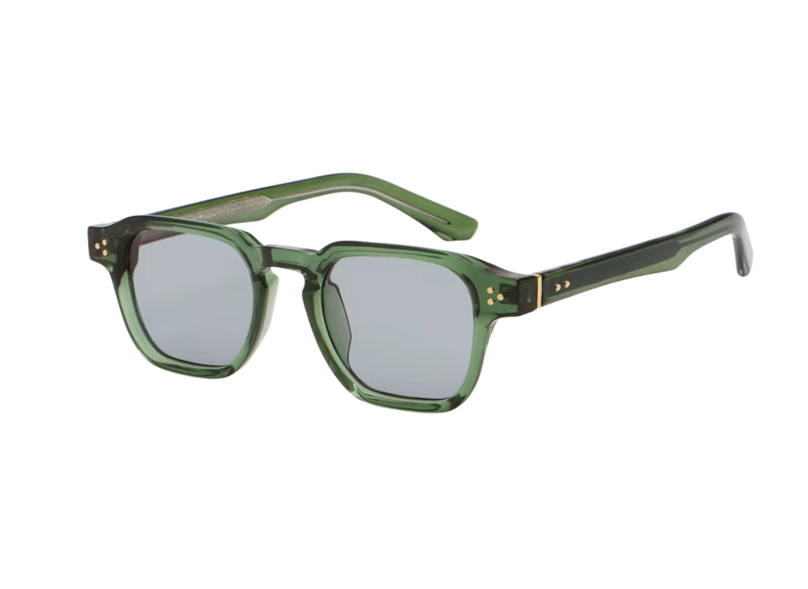 Vamos - Crystal Green Frame - Light Grey Lens