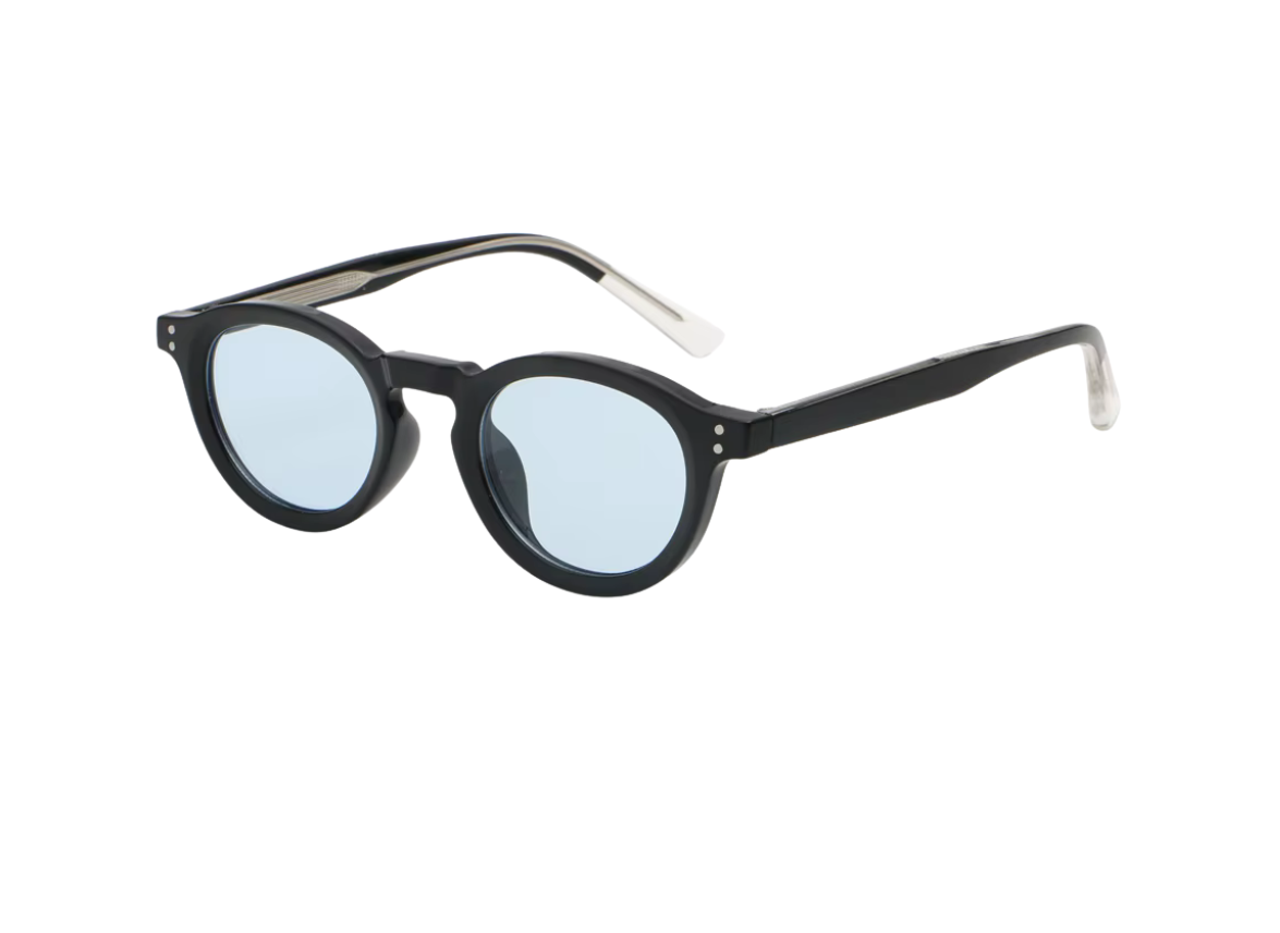 SERV Black Frame - Light Blue Lens