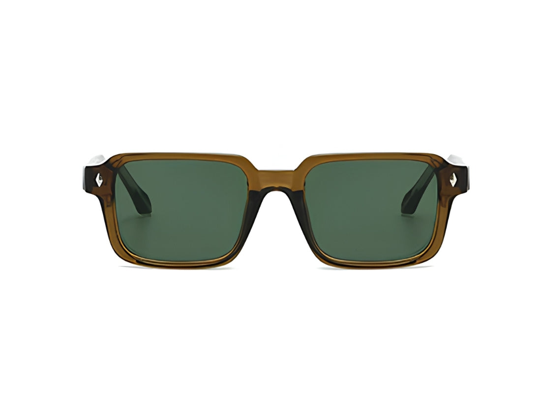 Sigma - Crystal Olive Frame - Green Lens