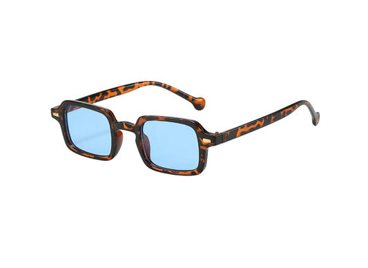 SOWR - Tiger Print Frame - Baby Blue Lens