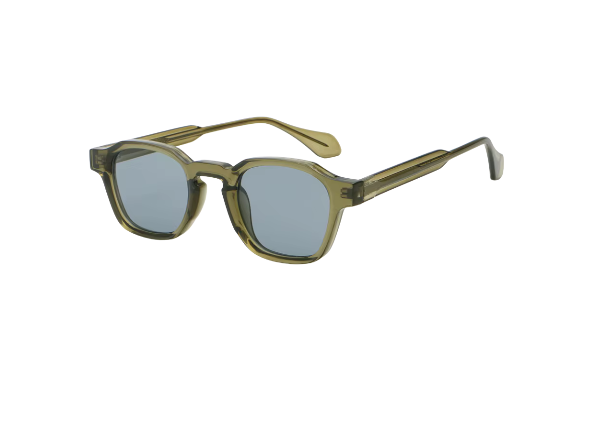 Surun - Crystal Olive Frame - Grey Lens