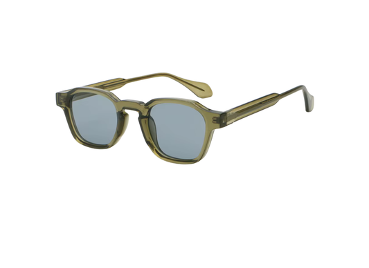 Surun Crystal Olive Frame - Grey Lens