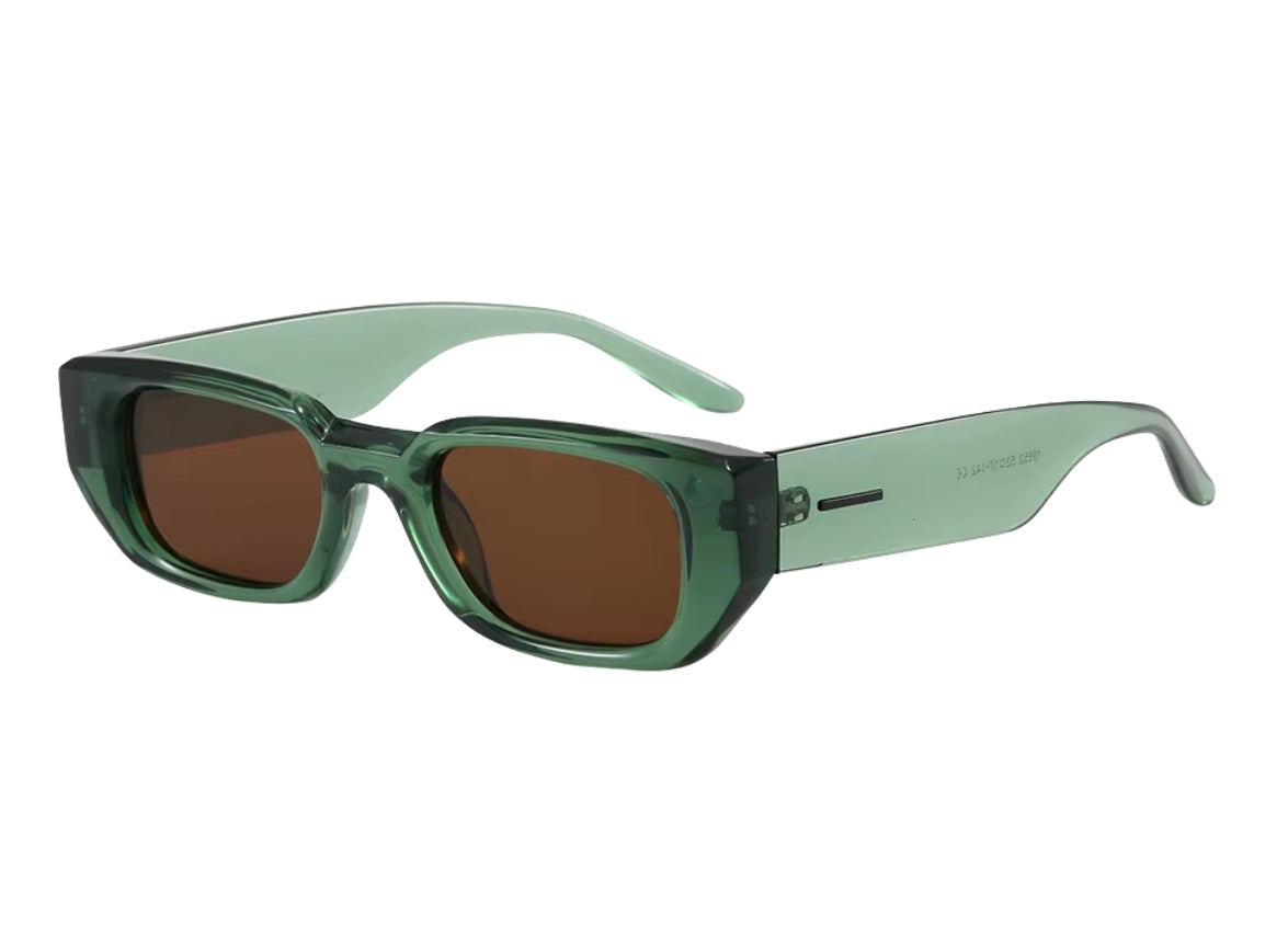SAMBA - Crystal Green Frame - Brown Lens