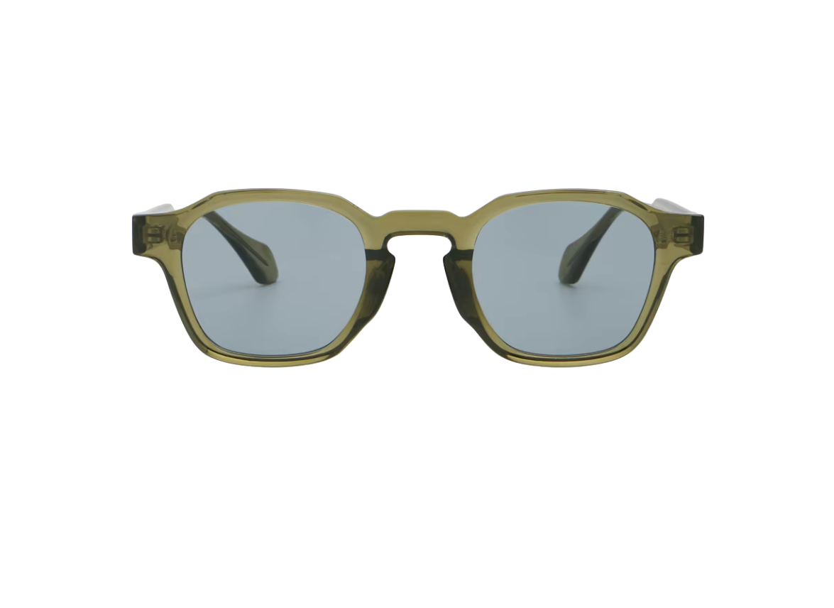 Surun - Crystal Olive Frame - Grey Lens