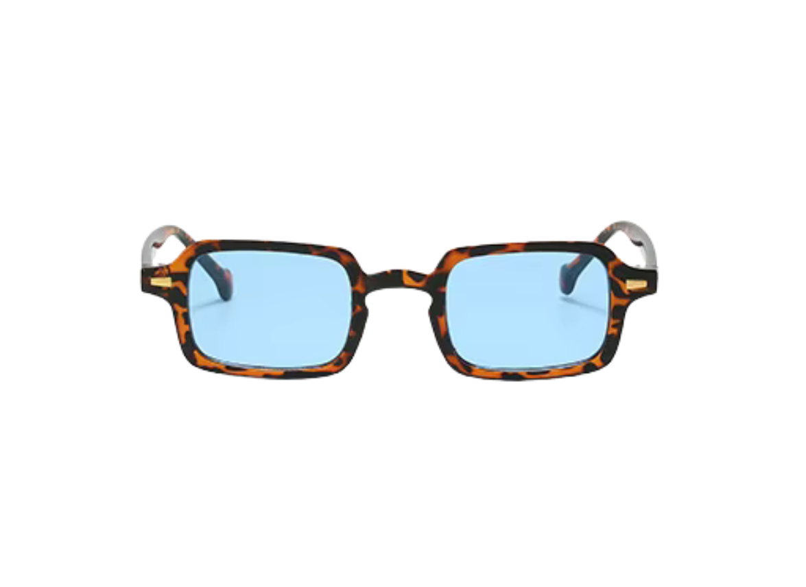 SOWR - Tiger Print Frame - Baby Blue Lens