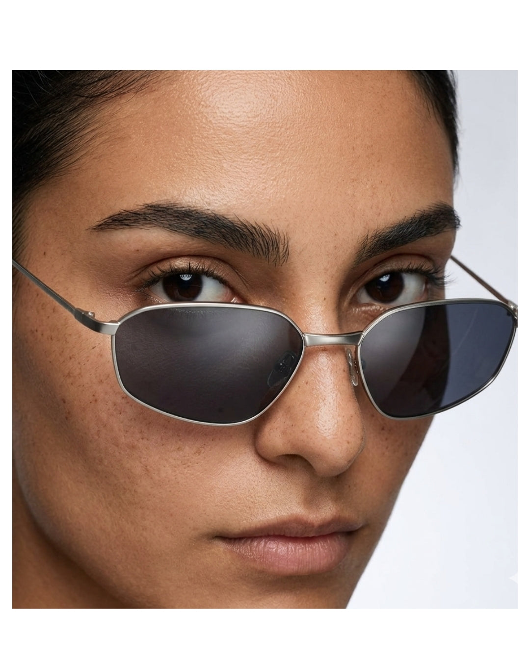 NEO - Silver Frame - Black Lens
