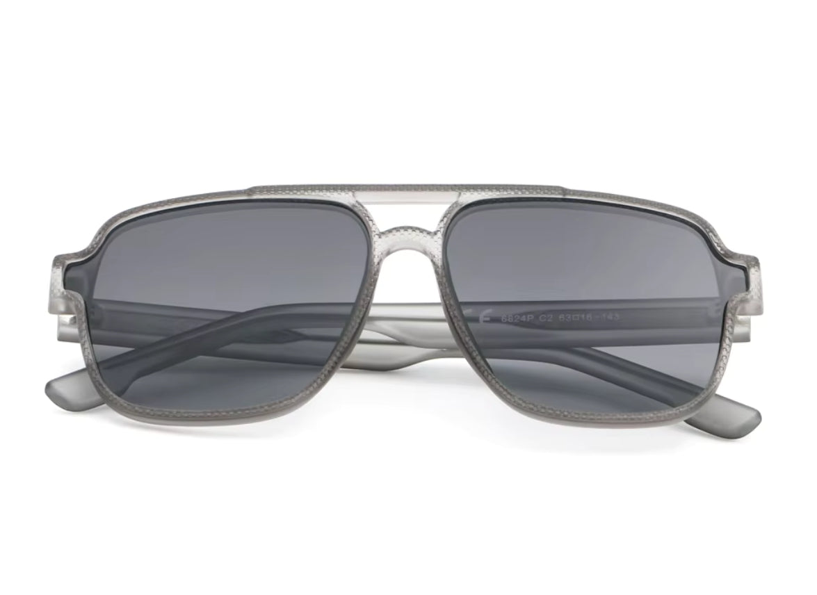 Drip Crystal Grey Frame