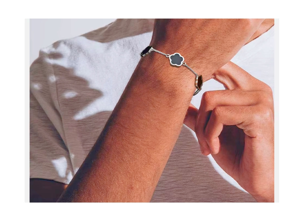 Swag Talk - Silver Bracelet