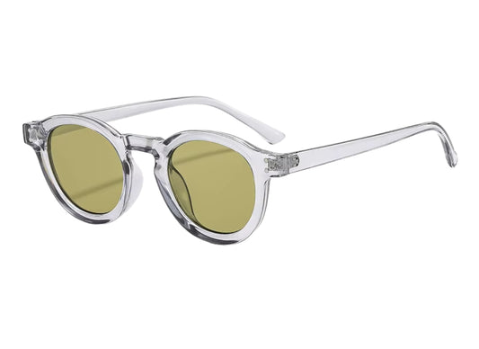 EZY - Transparent Frame - Green Lens
