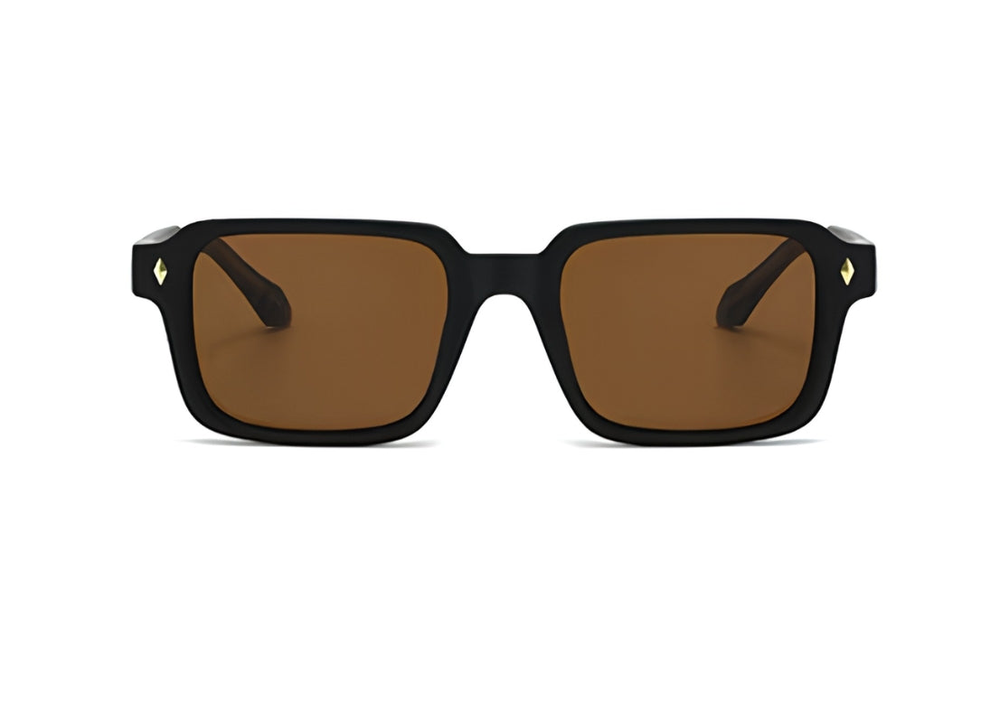 Sigma - Black Matte Frame - Brown Lens