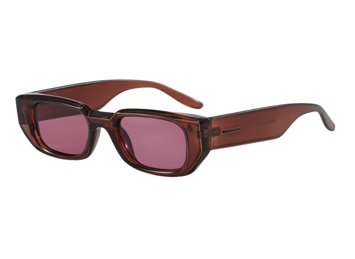 SAMBA - Crystal Red Frame - Brown Lens