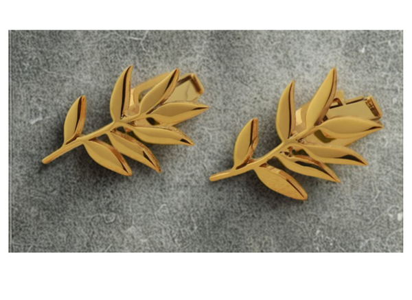 Leaf Pattern - Cufflink