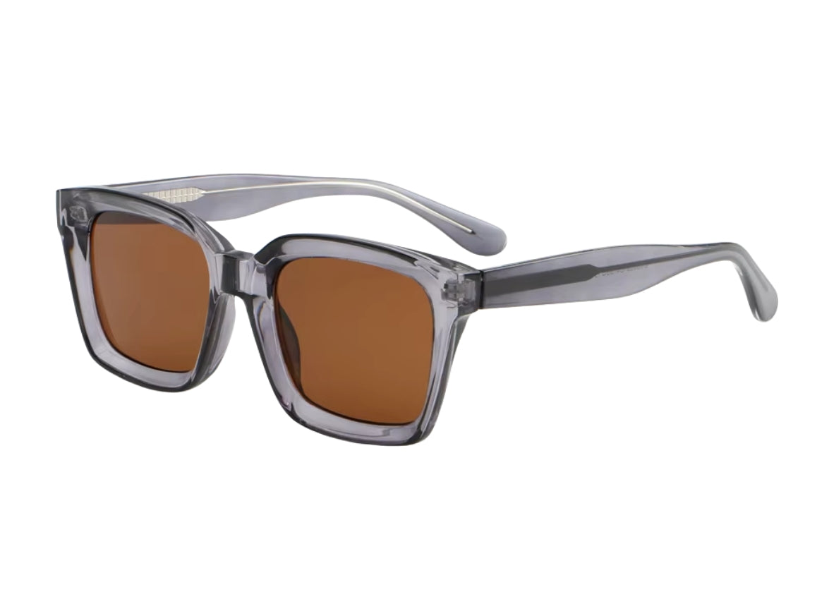 Phoenix - Crystal Grey - Brown Lens