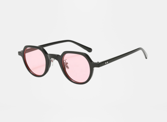 KJR Black Frame - Pink Lens- 2024
