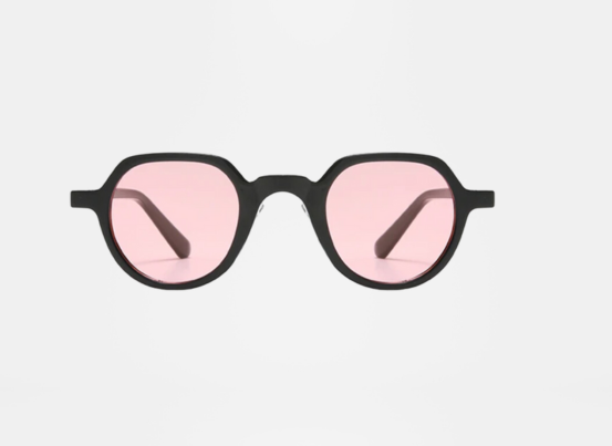 KJR Black Frame - Pink Lens- 2024