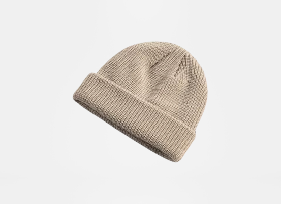 Wool Beanies - Unisex - Beige