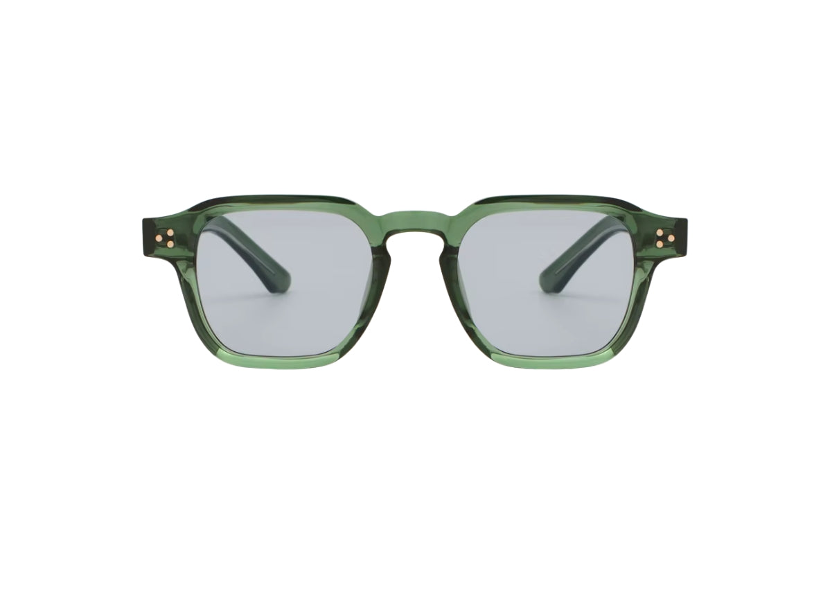 Vamos - Crystal Green Frame - Light Grey Lens