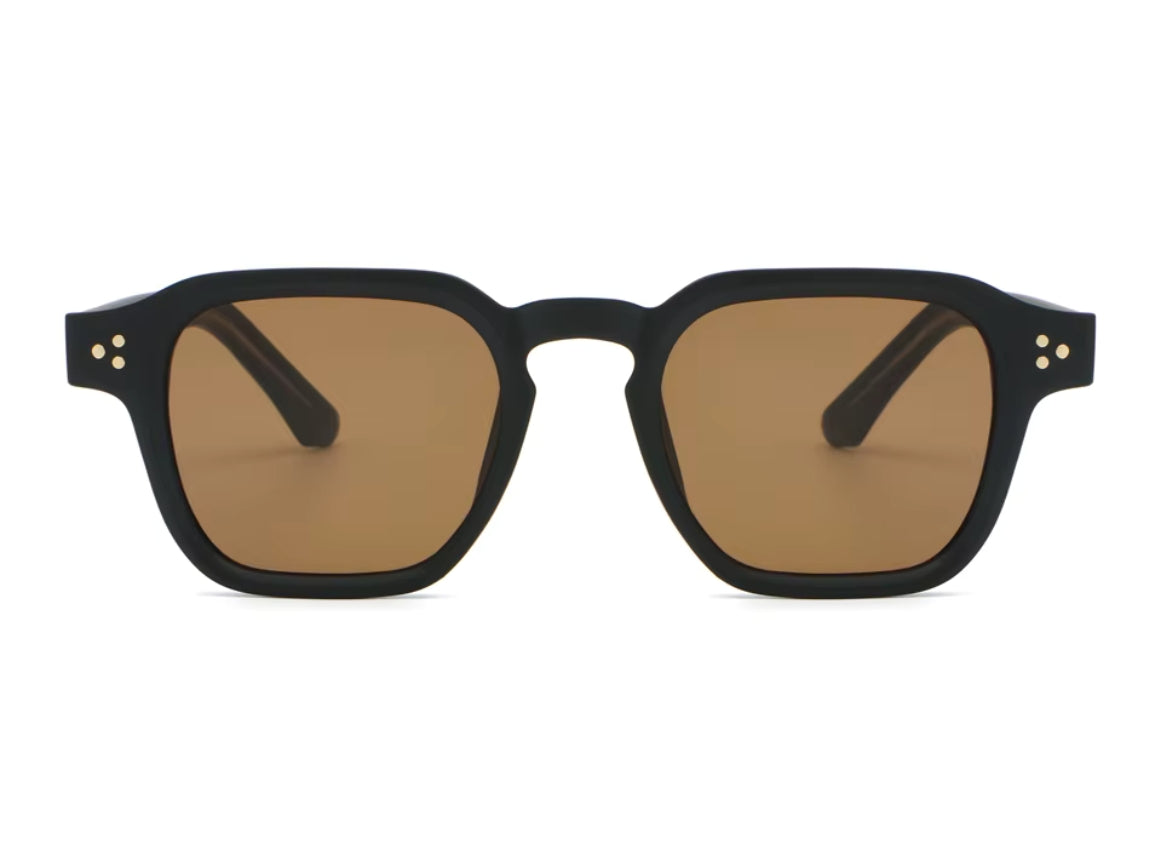 Vamos - Black Matte - Brown Lens