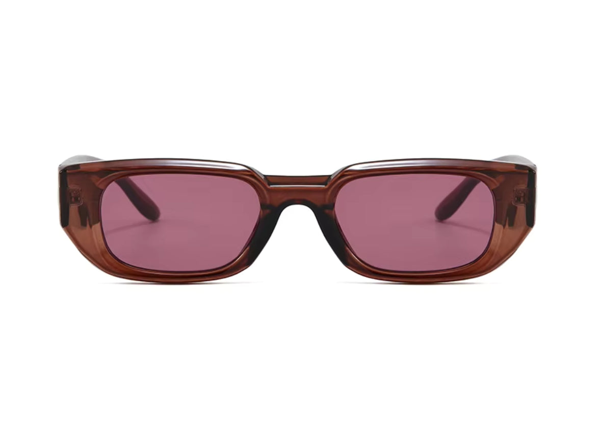 SAMBA - Crystal Red Frame - Brown Lens