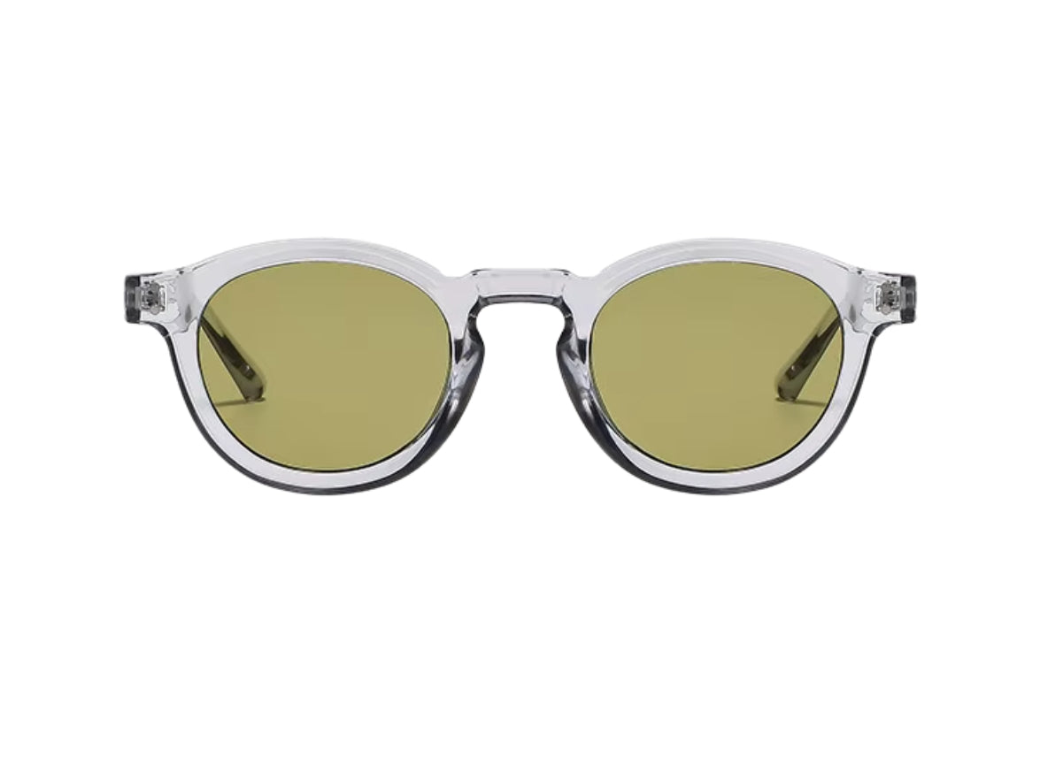 EZY - Transparent Frame - Green Lens