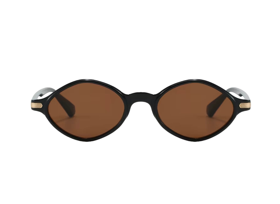 Virgo - Tiger Pattern Frame - Brown Lens