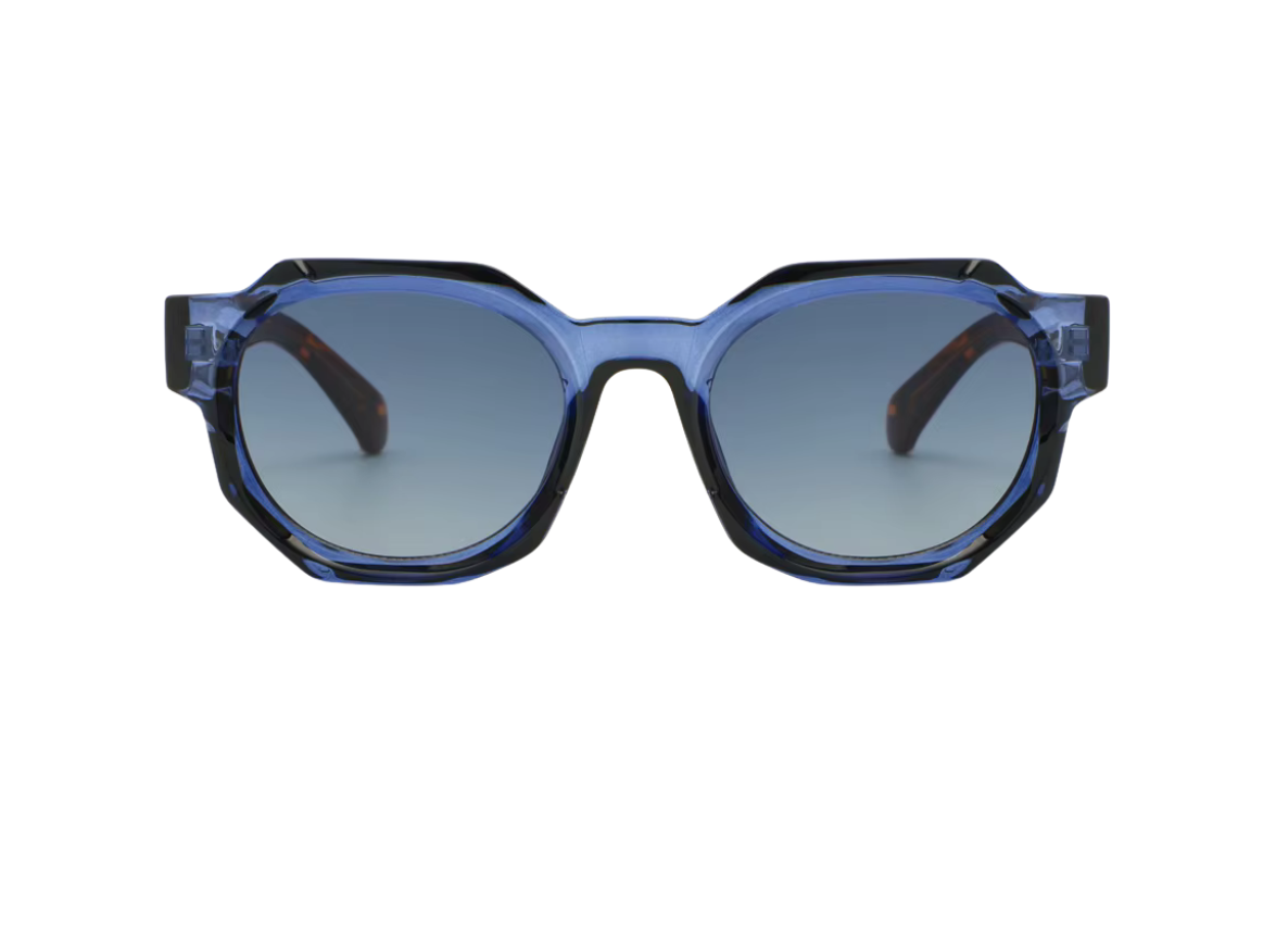 Metaphor Collection - Crystal Blue Frame - Tiger Pattern ARM