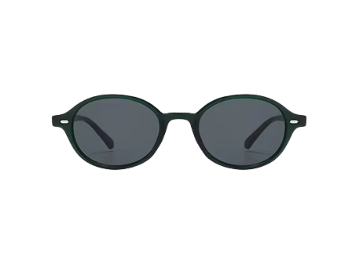 NOVA - Green Frame X Tiger Pattern Arm X Dark Grey Lens