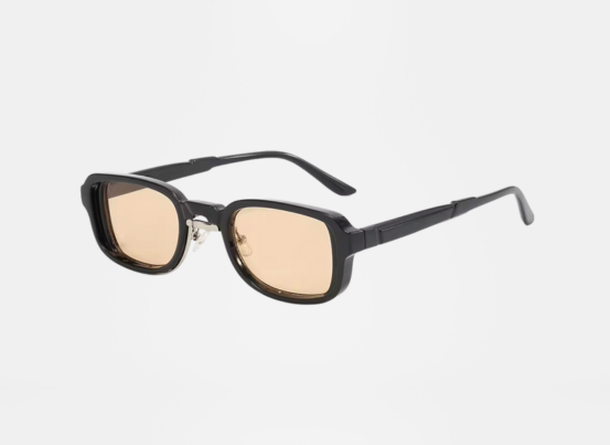 Azure- Black Frame - Creme Lens
