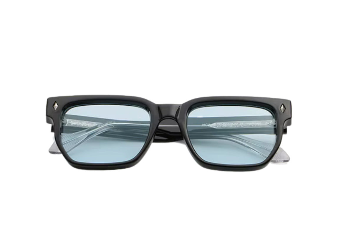 Horizon - Black Frame - Light Blue Lens