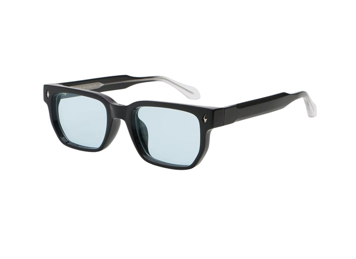 Horizon - Black Frame - Light Blue Lens