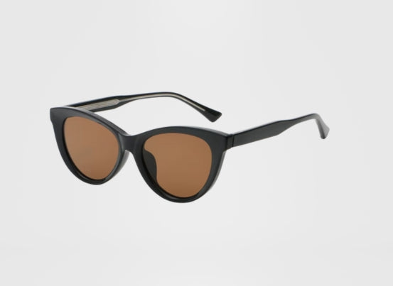 Diva Black Frame - Brown Lens