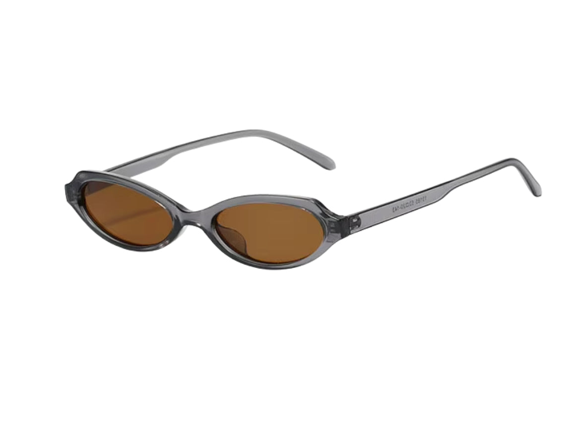Specialist - Crystal Grey Frame - Brown Lens
