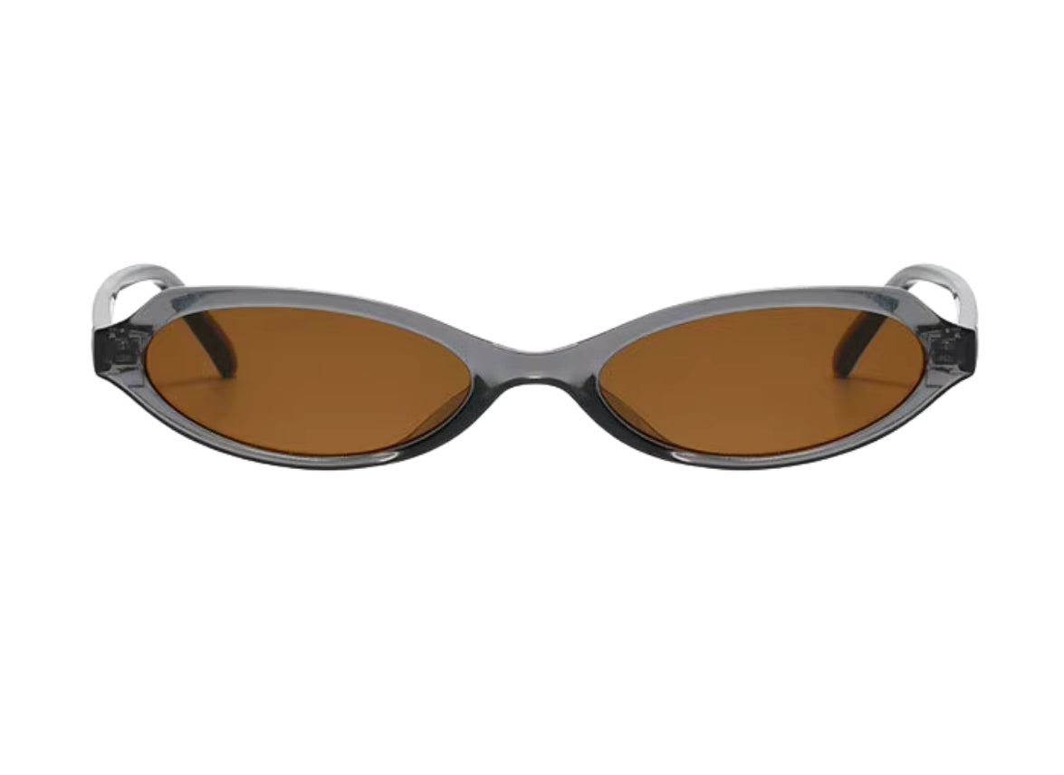 Specialist - Crystal Grey Frame - Brown Lens
