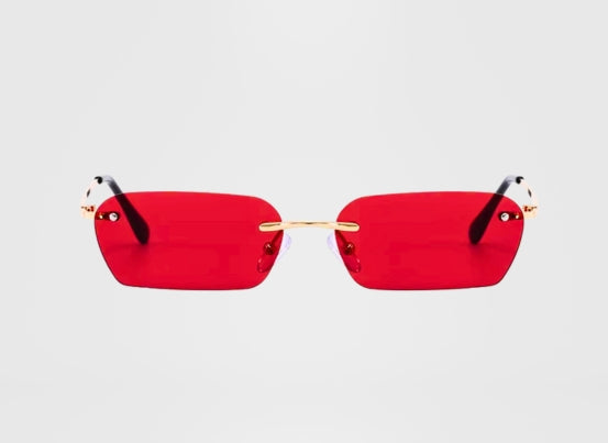 Legacy Red - Gold Frame