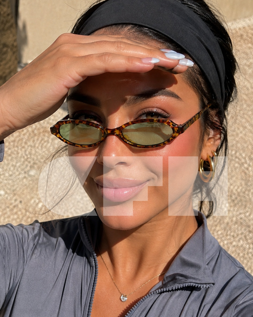 Specialist - Crystal Tiger Print Frame - Lime Lens