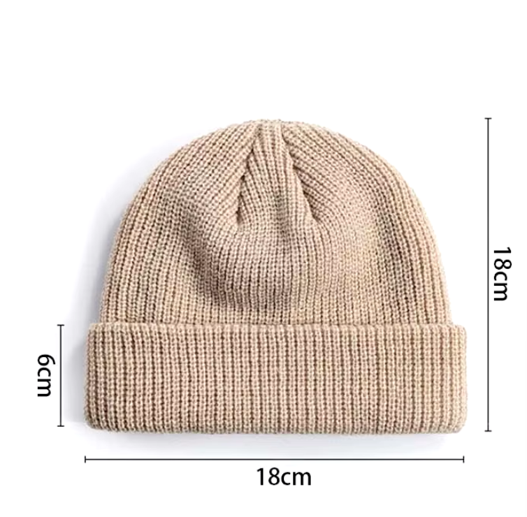 Wool Beanies - Unisex - Dark Grey
