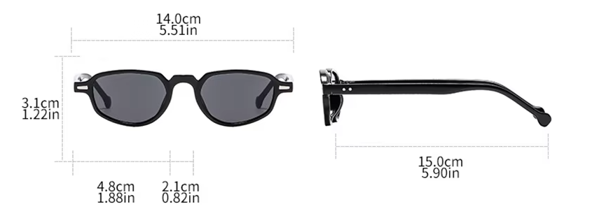 STARLIGHT - Brown Frame - Brown Lens - Green Arm