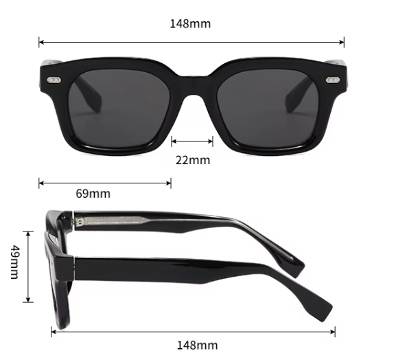 Salty Crystal Champagne Frame - Brown Lens - Tiger Print Arms