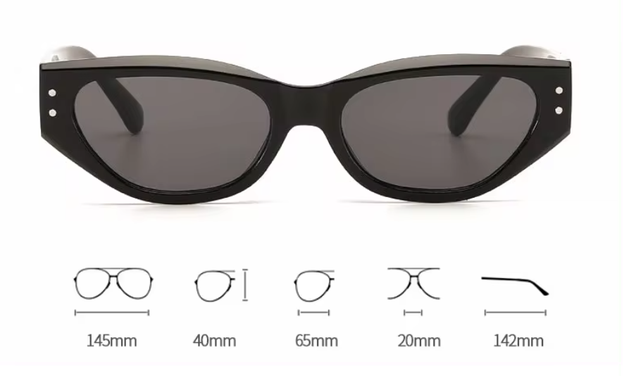 All Black Cat Eye - 2024