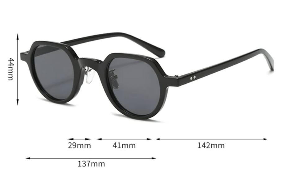 KJR Black Frame - Pink Lens- 2024