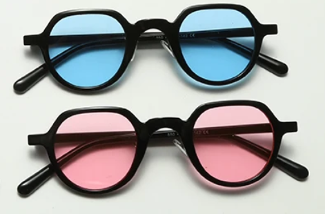 KJR Black Frame - Pink Lens- 2024