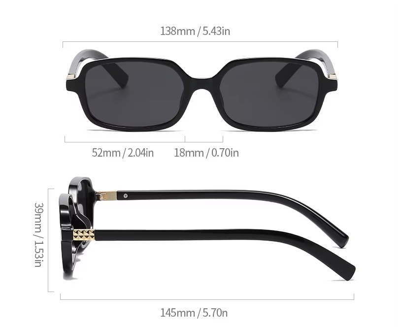 Cali - Tiger Pattern Frame - Light Blue Lens