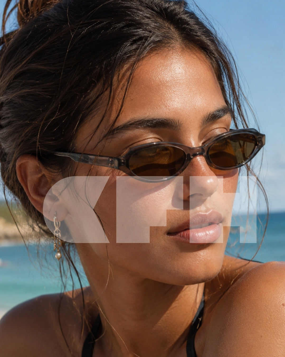 Specialist - Crystal Grey Frame - Brown Lens