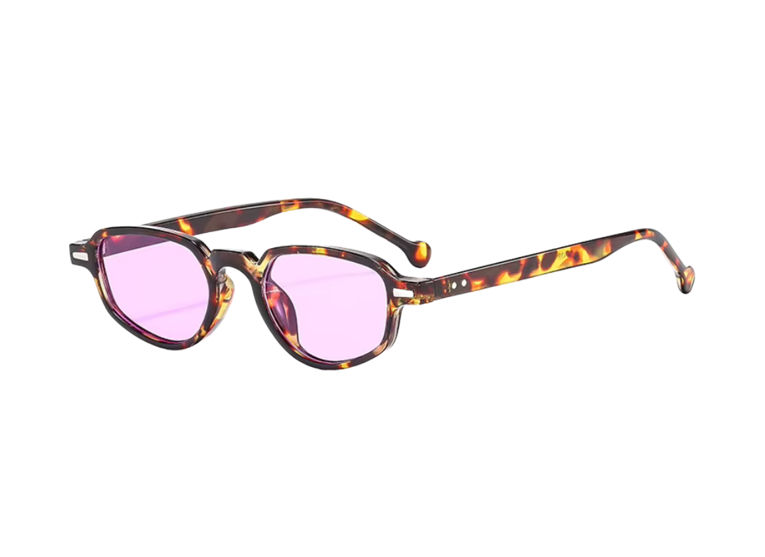 STARLIGHT - Tiger Pattern Frame - Pink Lens