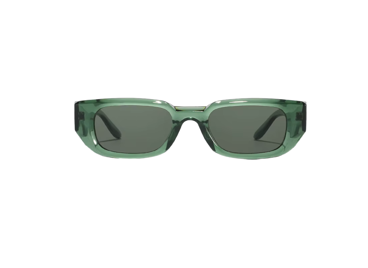 Twirl - Crystal Green Frame - Dark Grey Lens