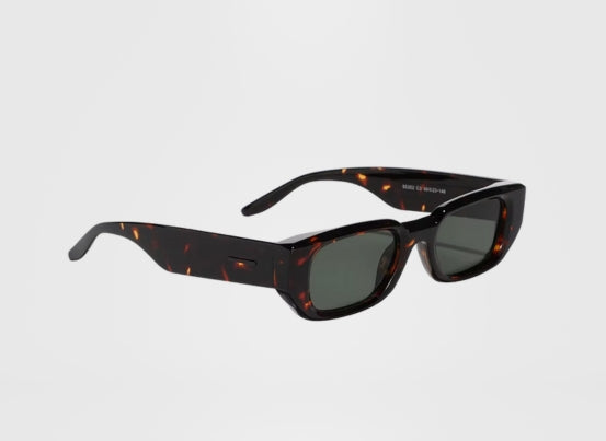 Twirl - Tiger Print Frame - Dark Grey Lens