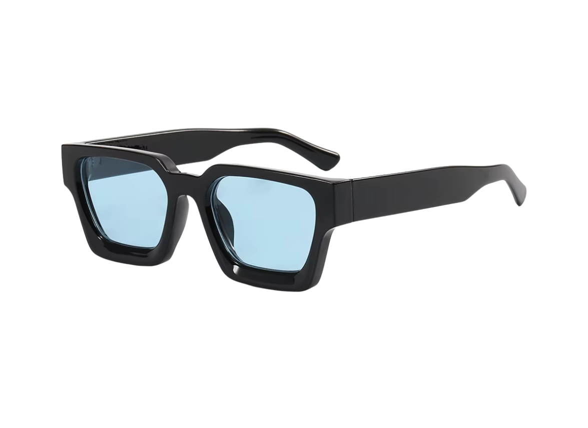 Twixit - Black Frame - Blue Lens