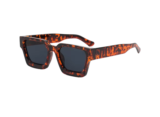 Twixit - Tiger Pattern Frame - Dark Grey Lens