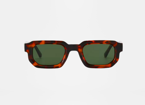 Tiger Print Frame - Green Lens  2024